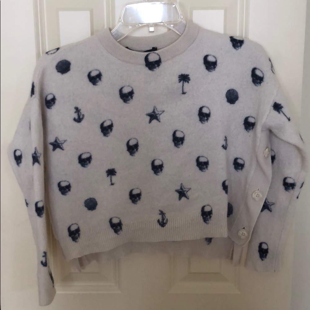 Skull Cashmere Sweater